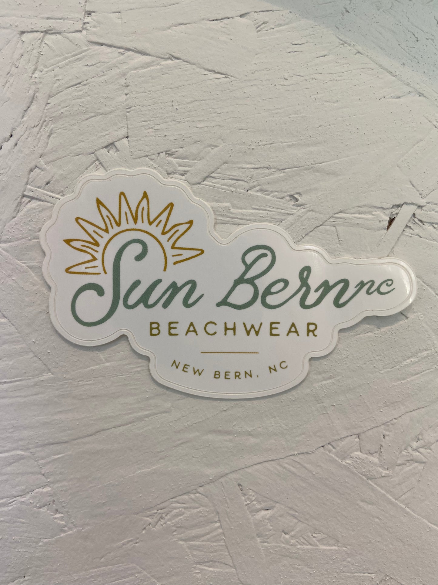 Di-Cut Sun Bern Sticker
