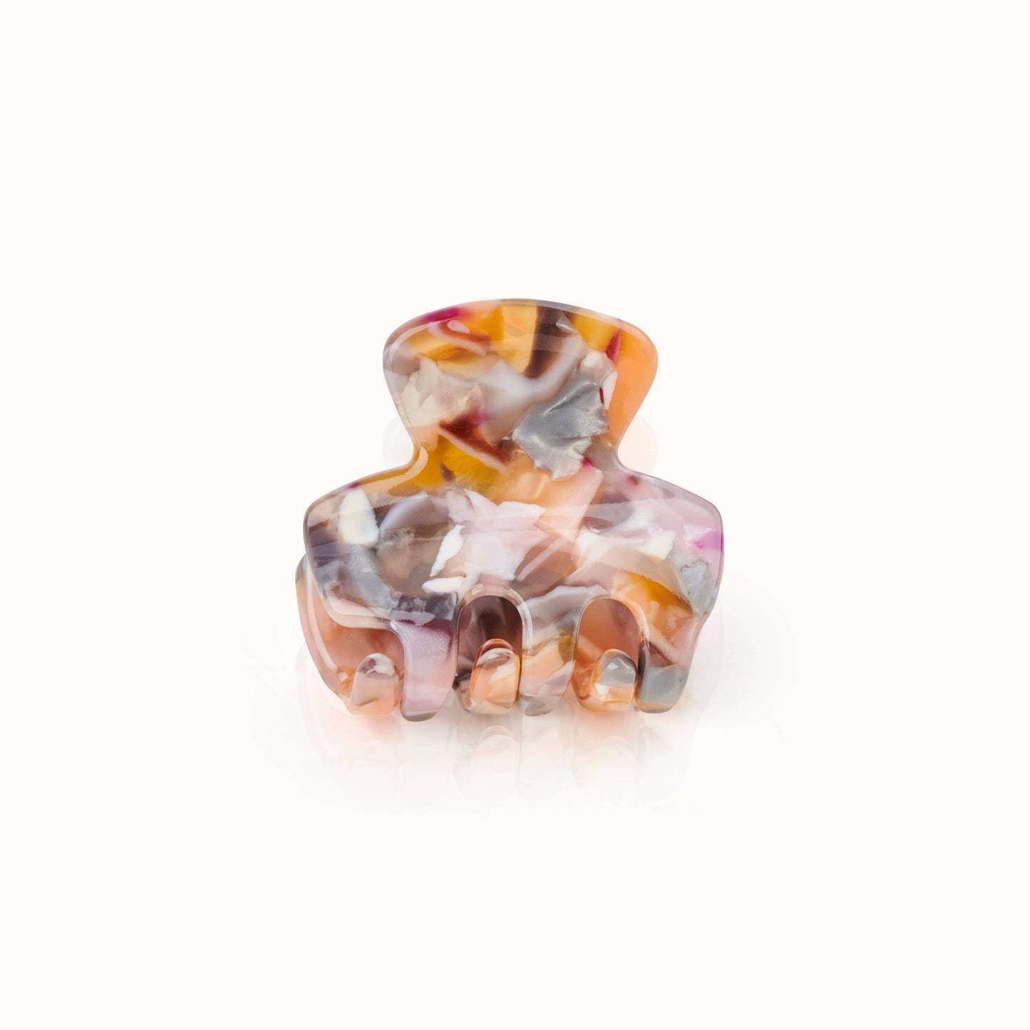 Hair clip Small Amber