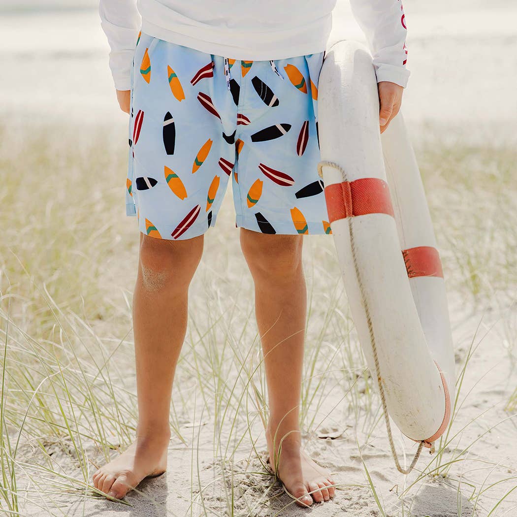 Retro Surf Volley Board Short
