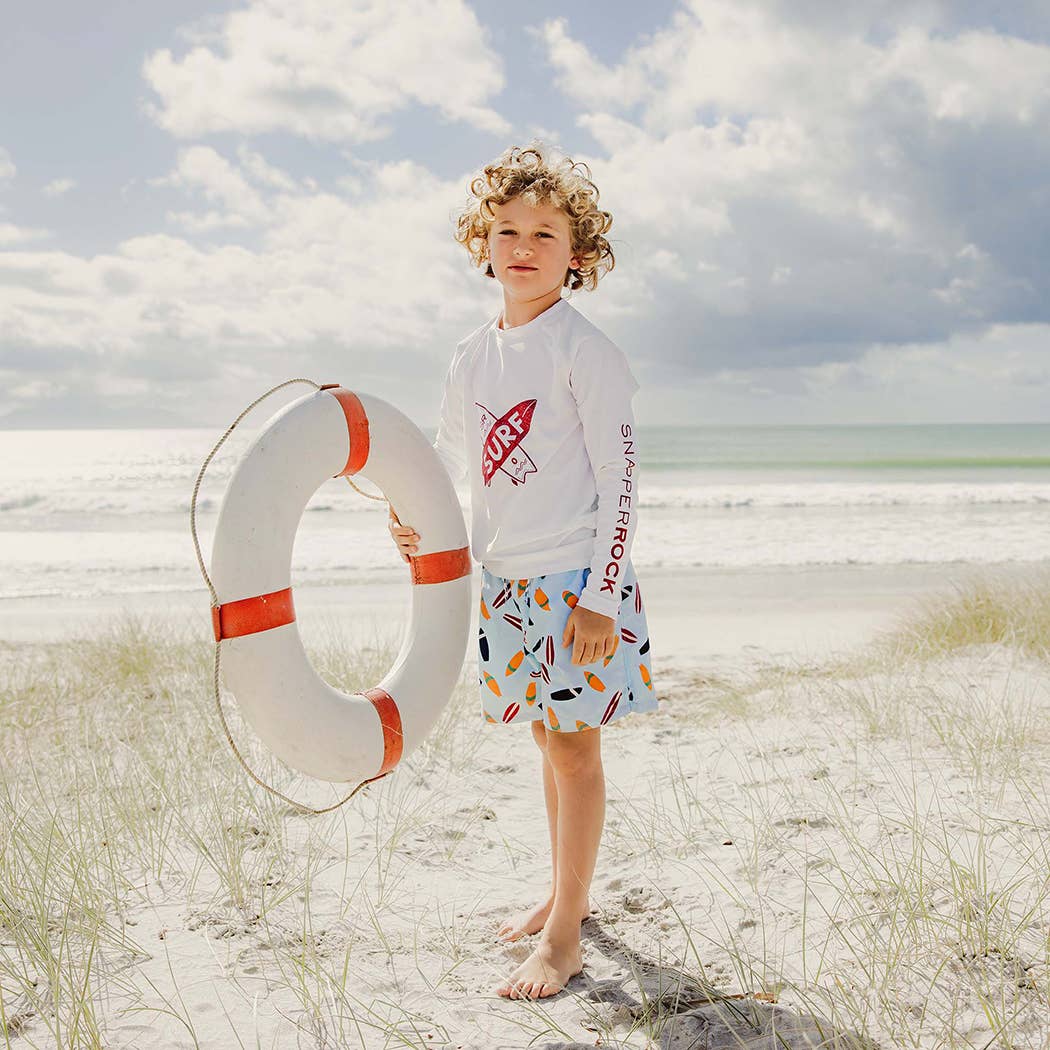 Retro Surf Volley Board Short
