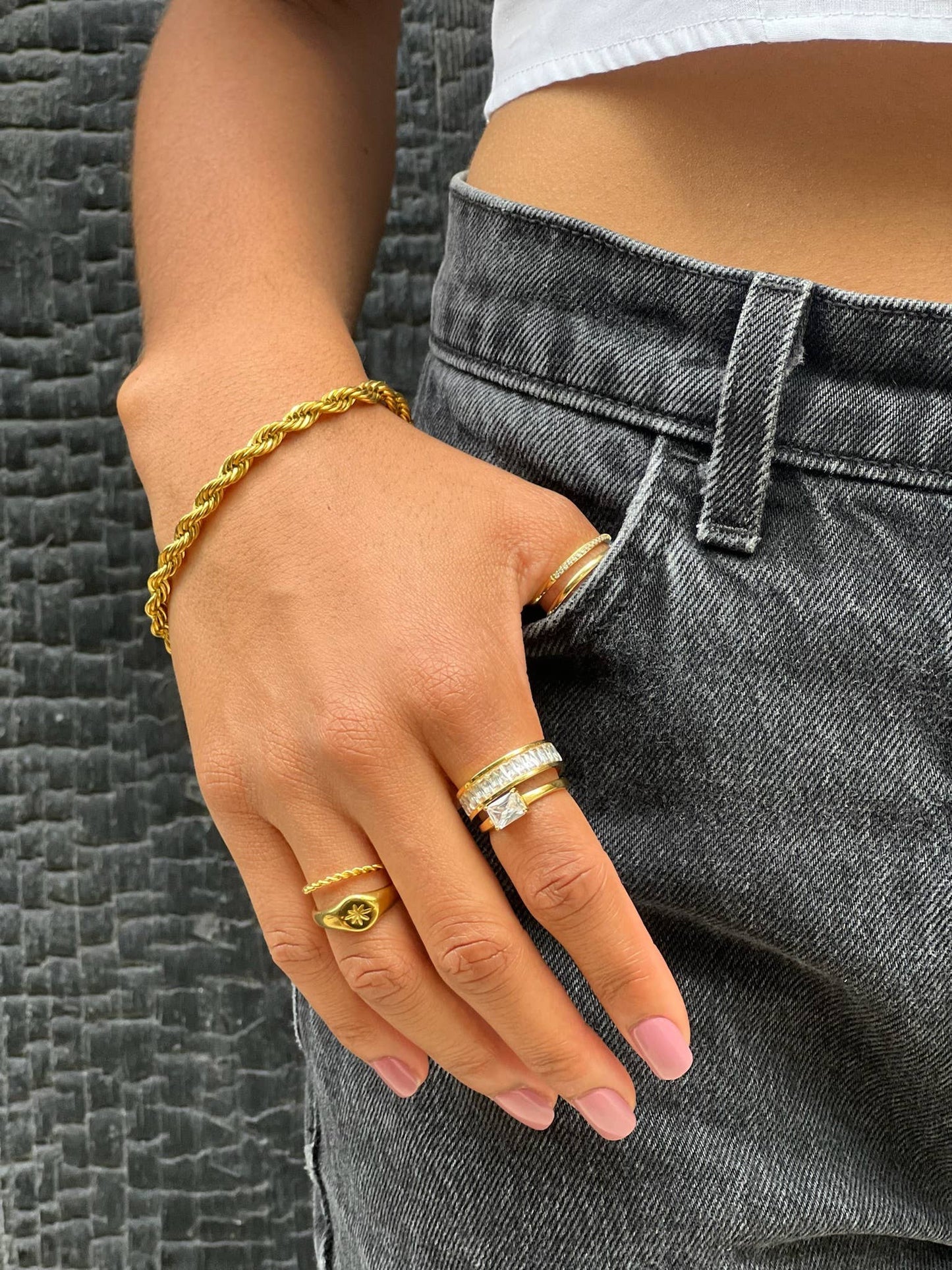Luka Rope Chain Bracelet
