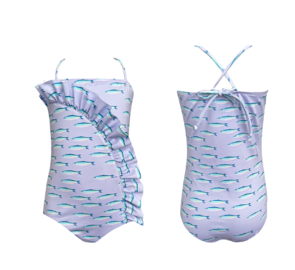 Girl’s Waves One Piece