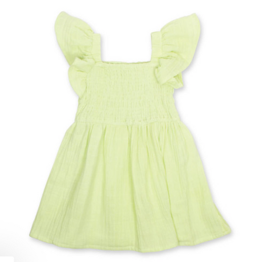Smocked Gauze Dress