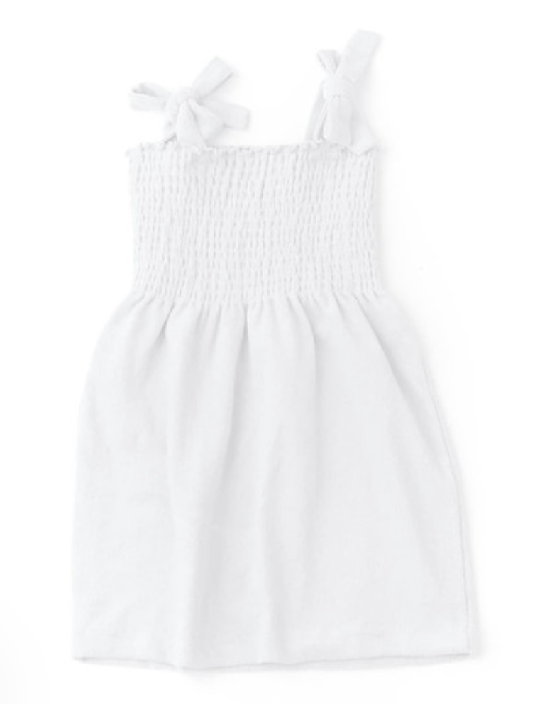 Smocked Terry Dress