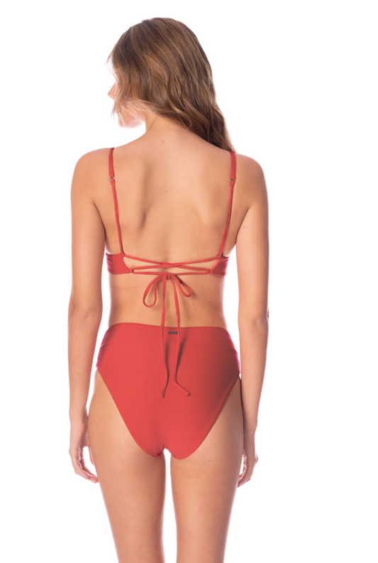 Red Camilia Suzy Q Bottom