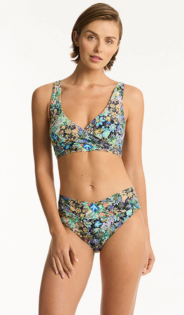 cross front multi-fit bra top