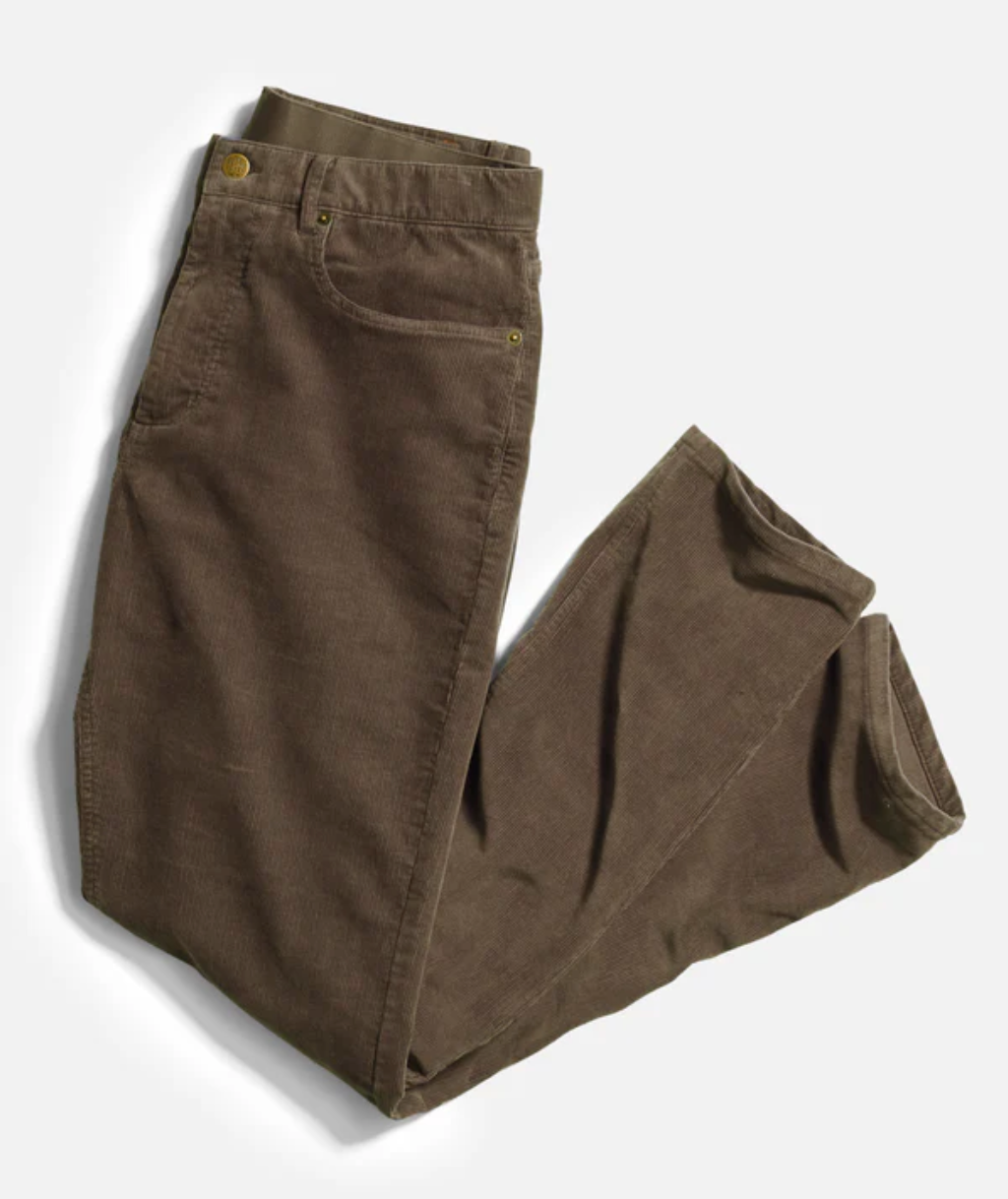 5 Pocket Corduroy Pant- Slim Straight