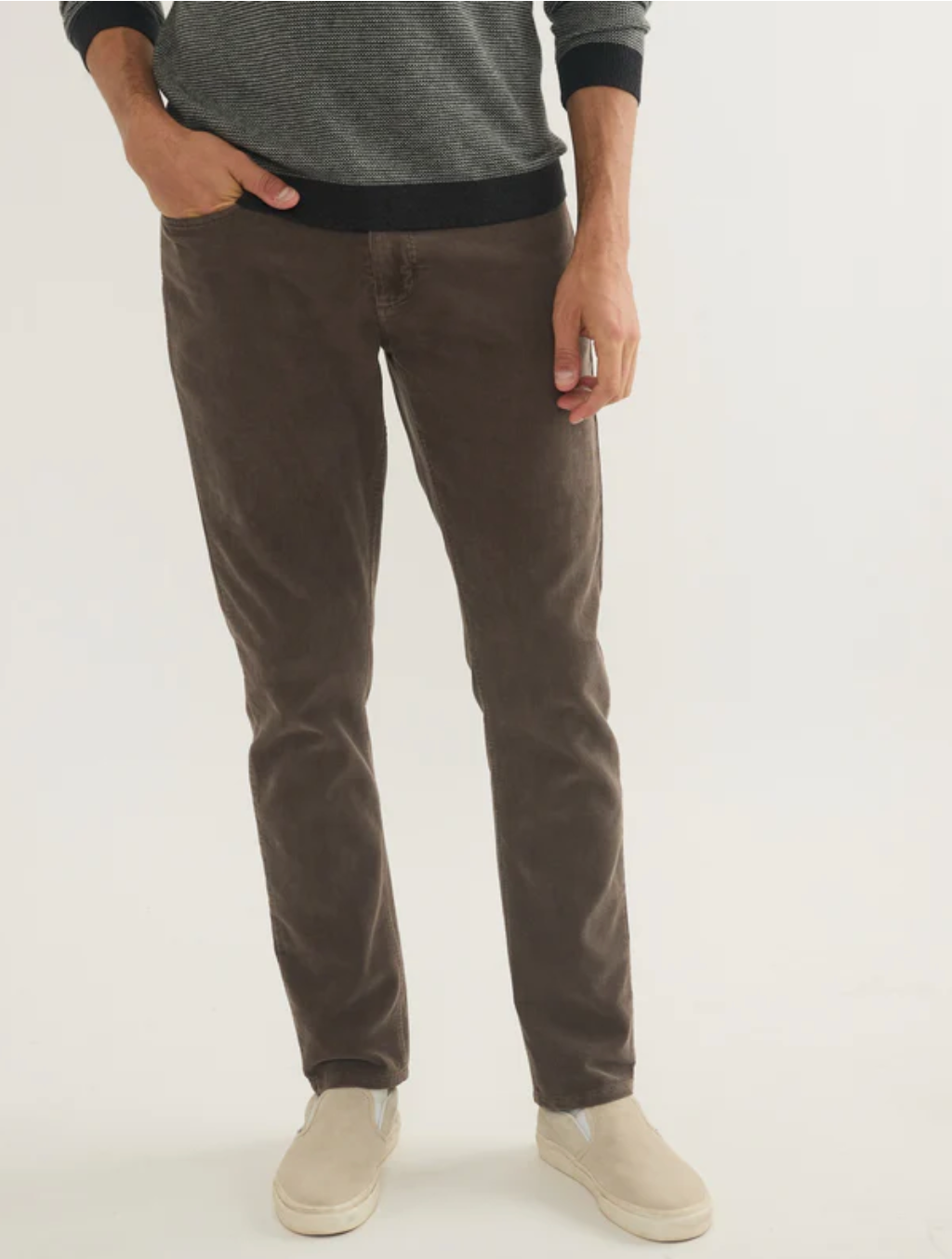 5 Pocket Corduroy Pant- Slim Straight
