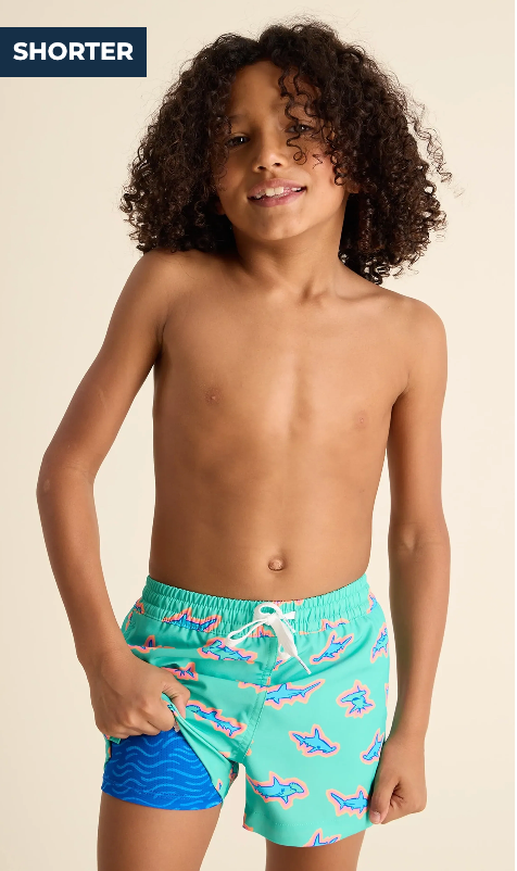 Boys Classic Swim Trunk- Shorter
