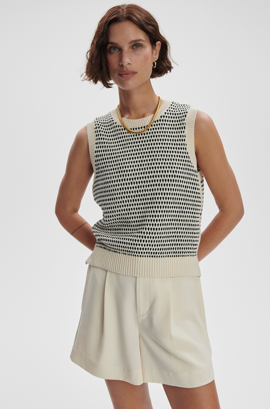 Knowles Textured Knit Top