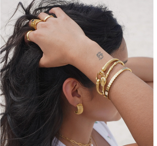 Baylor Bamboo Bangle