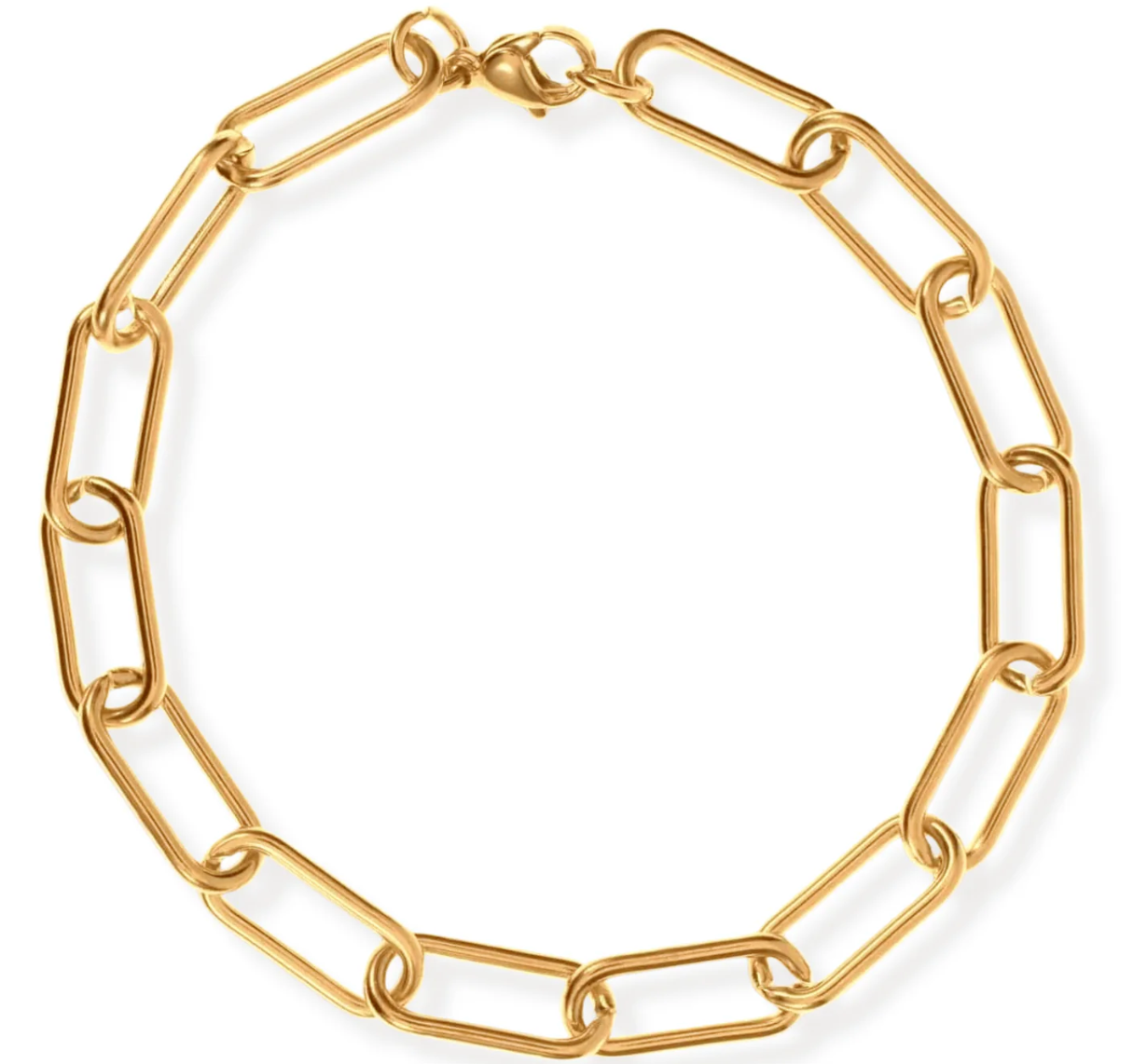 Carla Paperclip Chain Bracelet