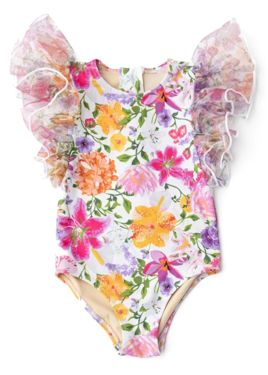 Tulle Summer Gardens One Piece