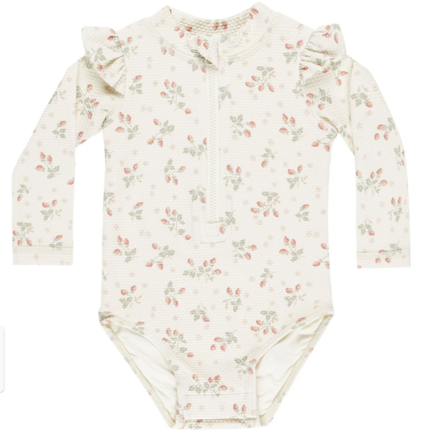 Strawberry Rashguard One Piece