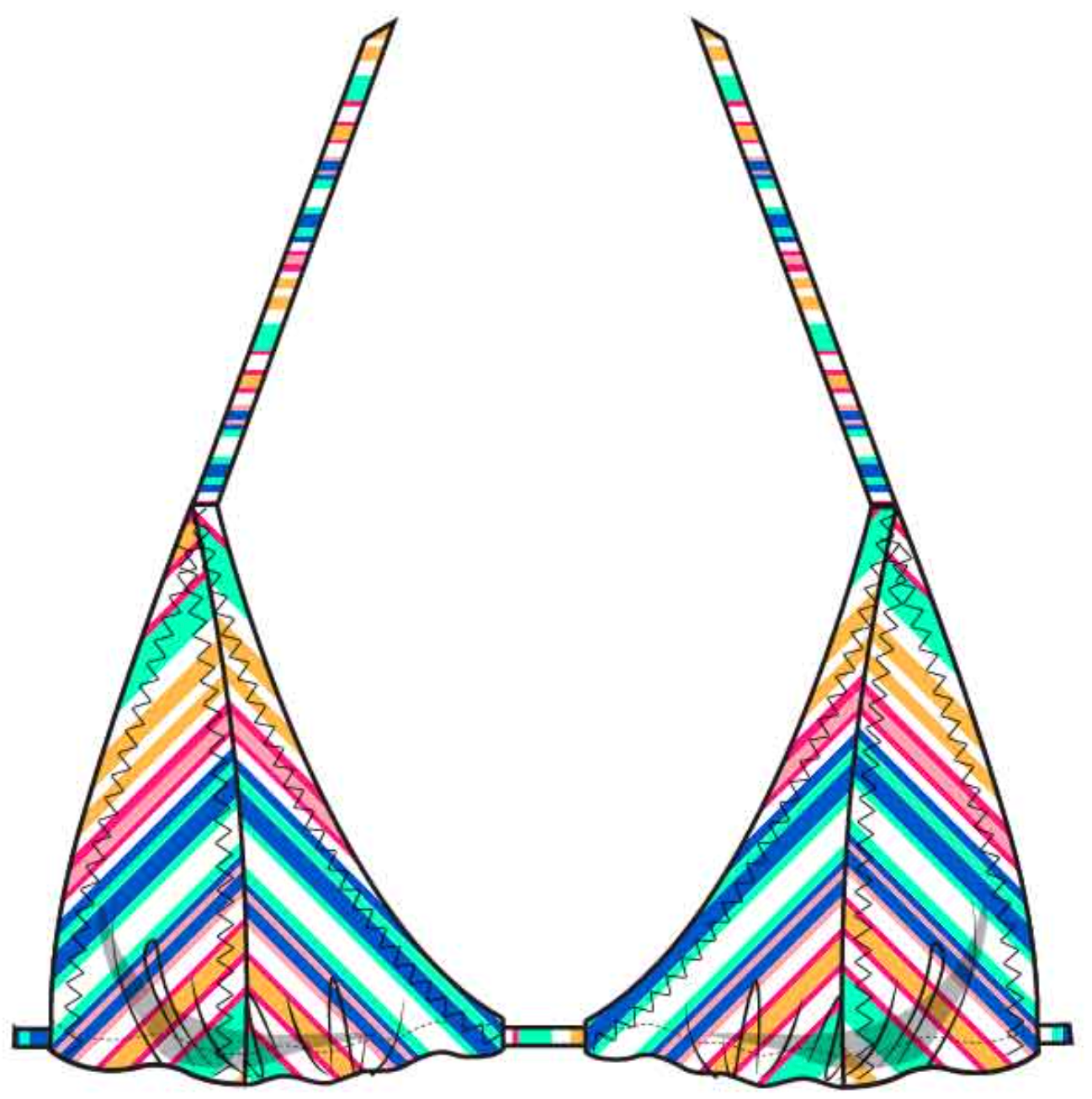 Shore Triangle Top