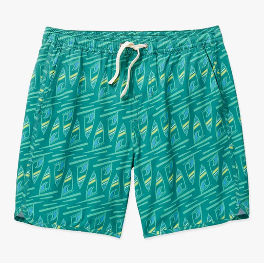 Green Surfs Up Kids Anchor Trunk