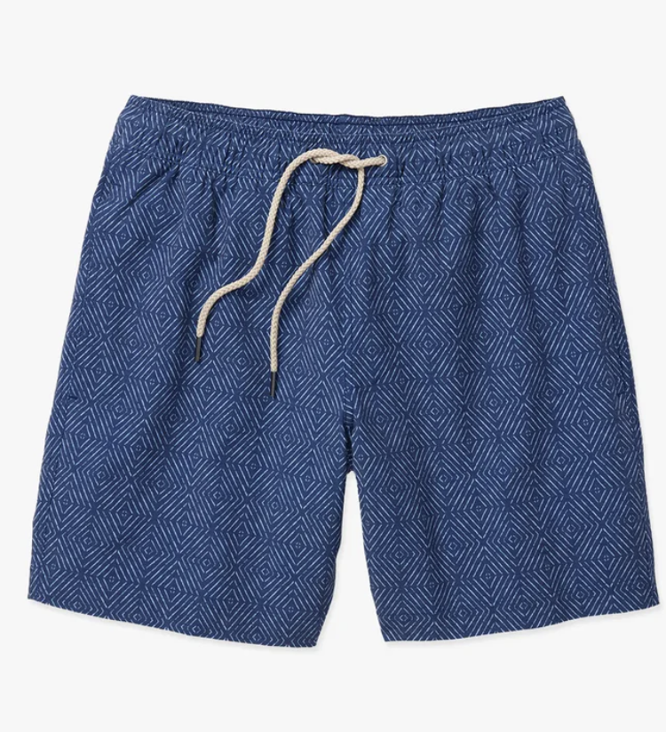 Navy Shibori Bayberry Trunk
