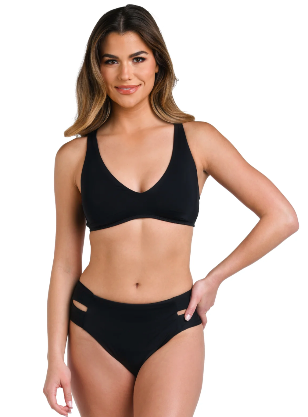 V Neck Bikini Top