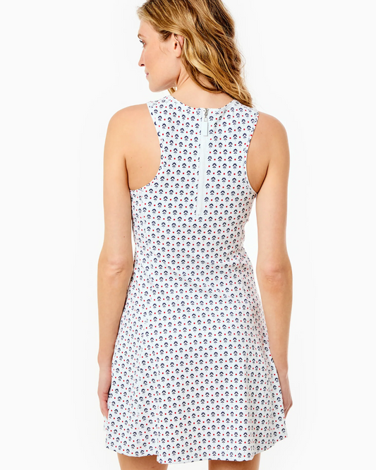 Seaside Panama Floral Dress