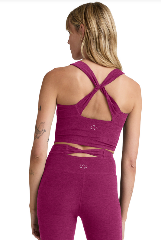 Twist Through Cropped Tank