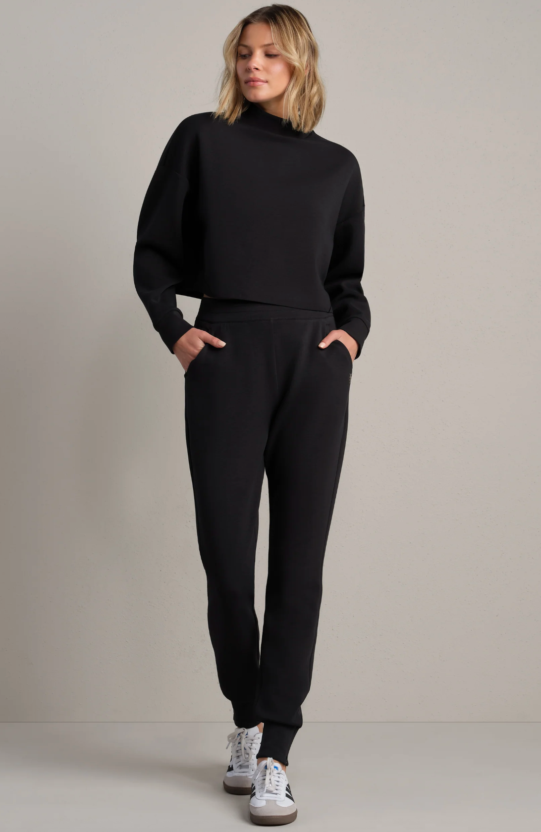 Dreamglow Cropped Mock Neck