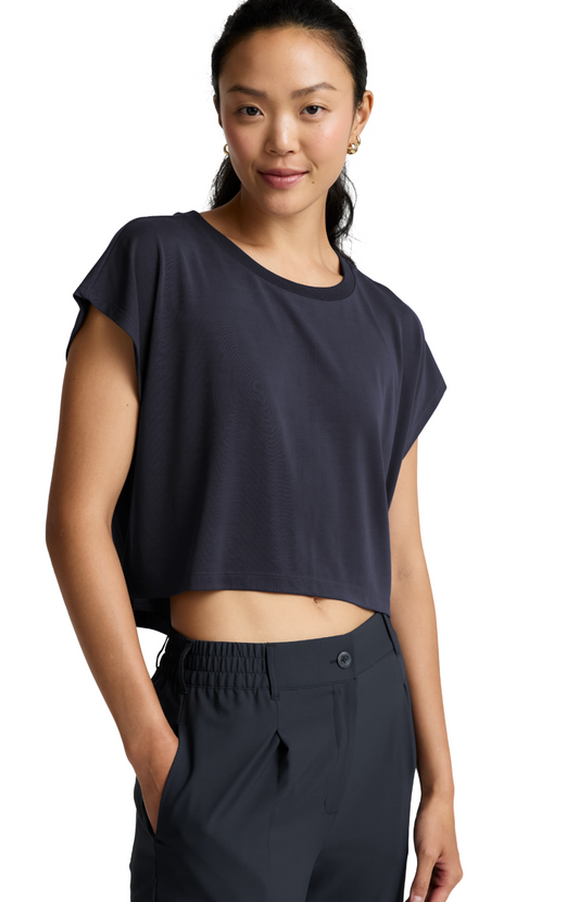 Studio Luxe Cropped Tee