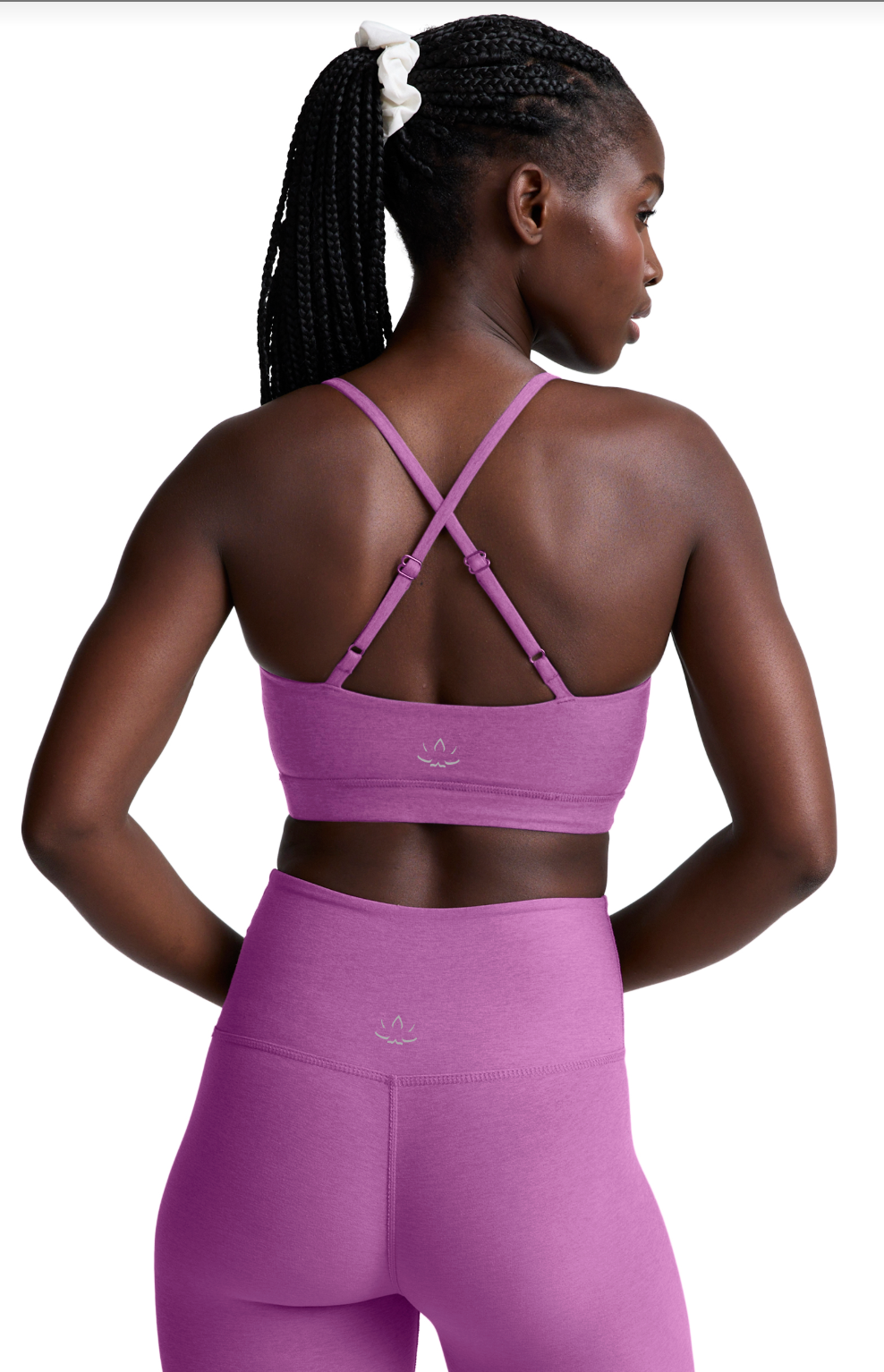Twist Front Strappy Bra