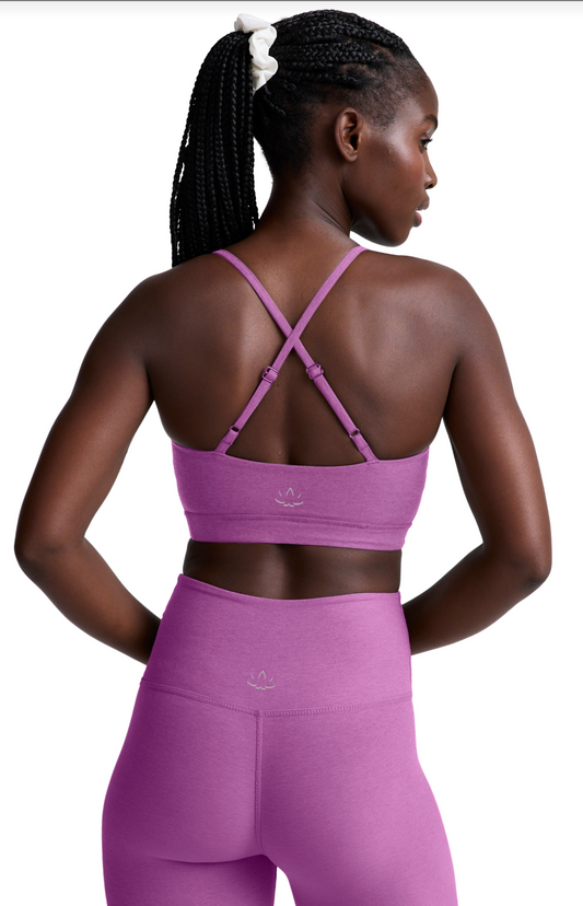 Twist Front Strappy Bra