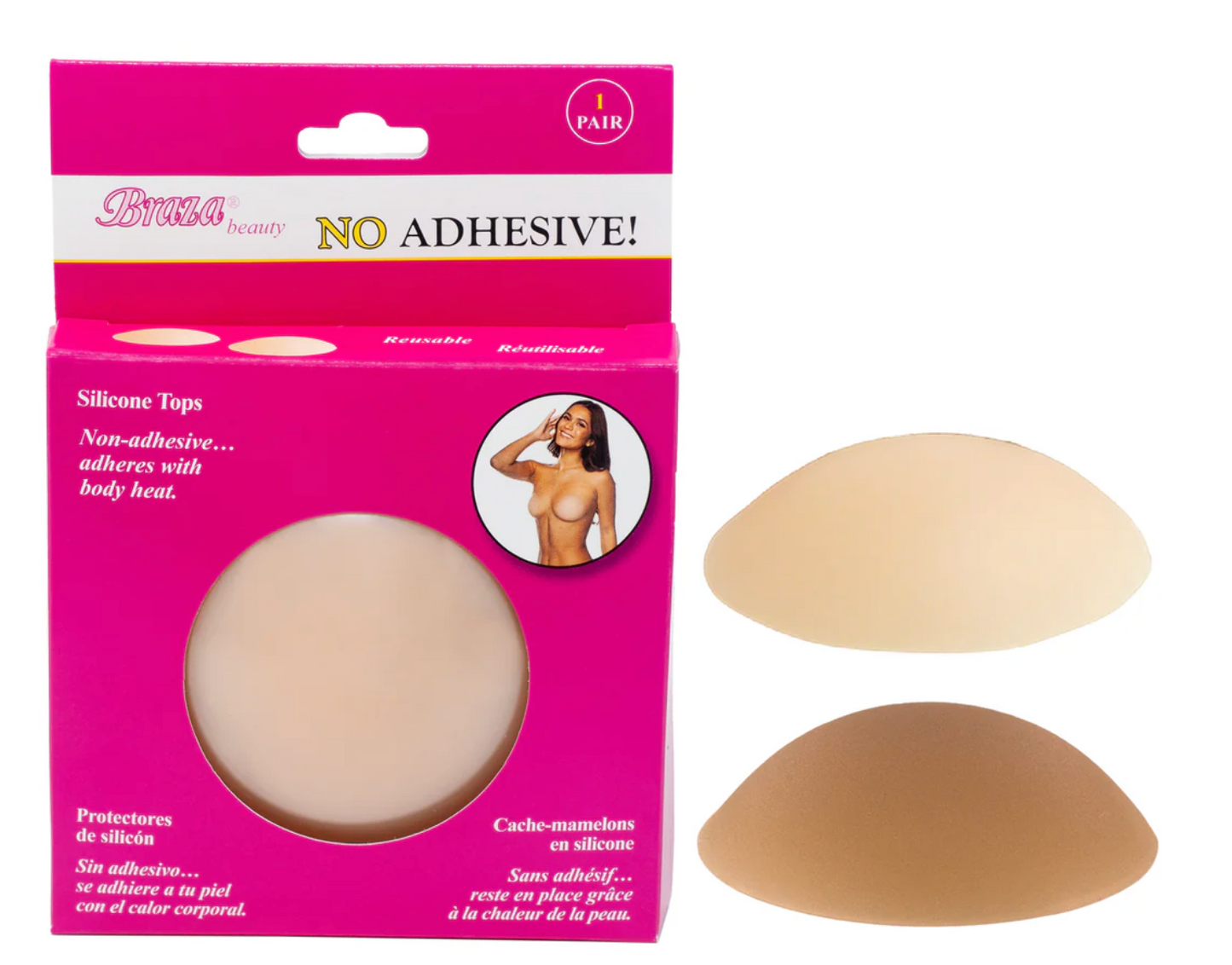 No Adhesive Silicone Tops