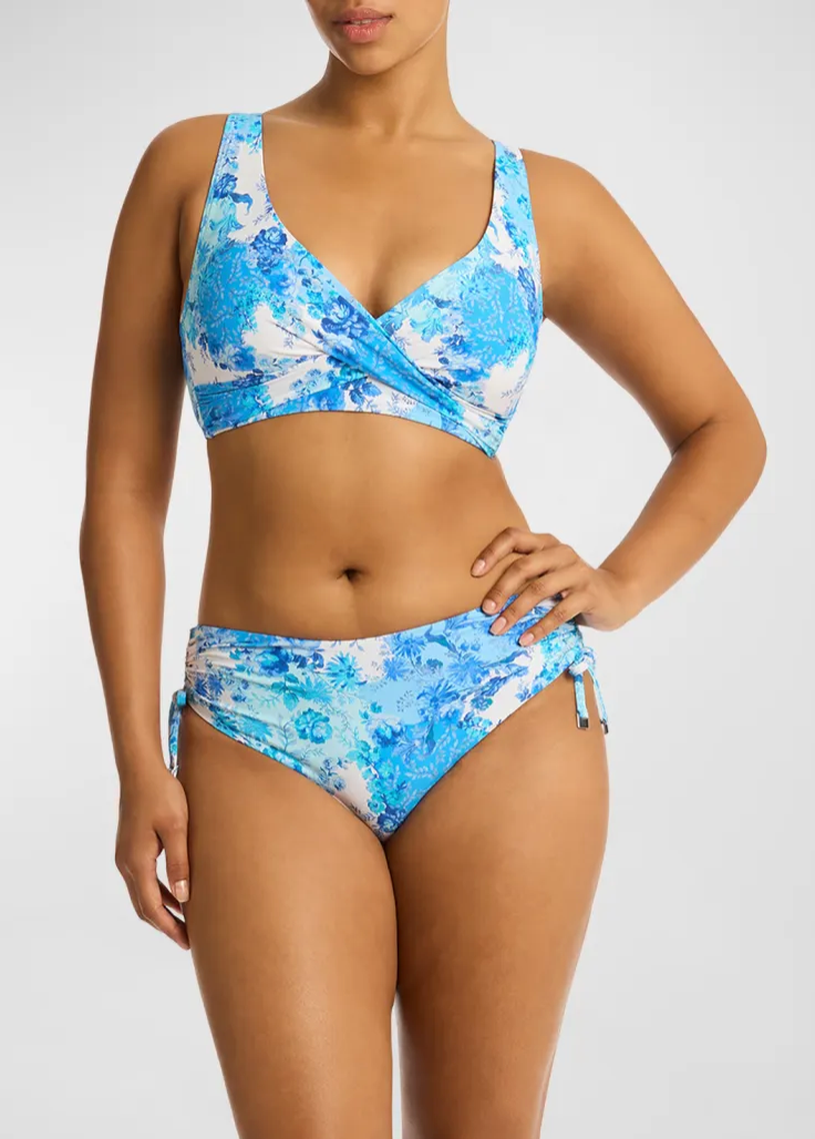 cross front multi-fit bra top