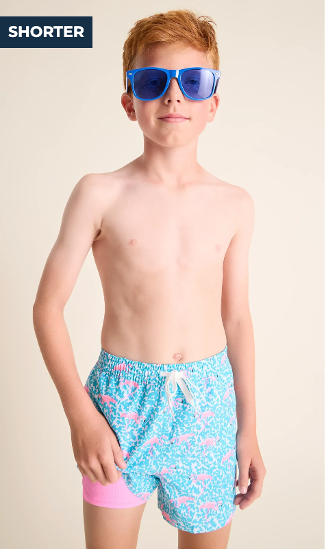 Boys Classic Swim Trunk- Shorter