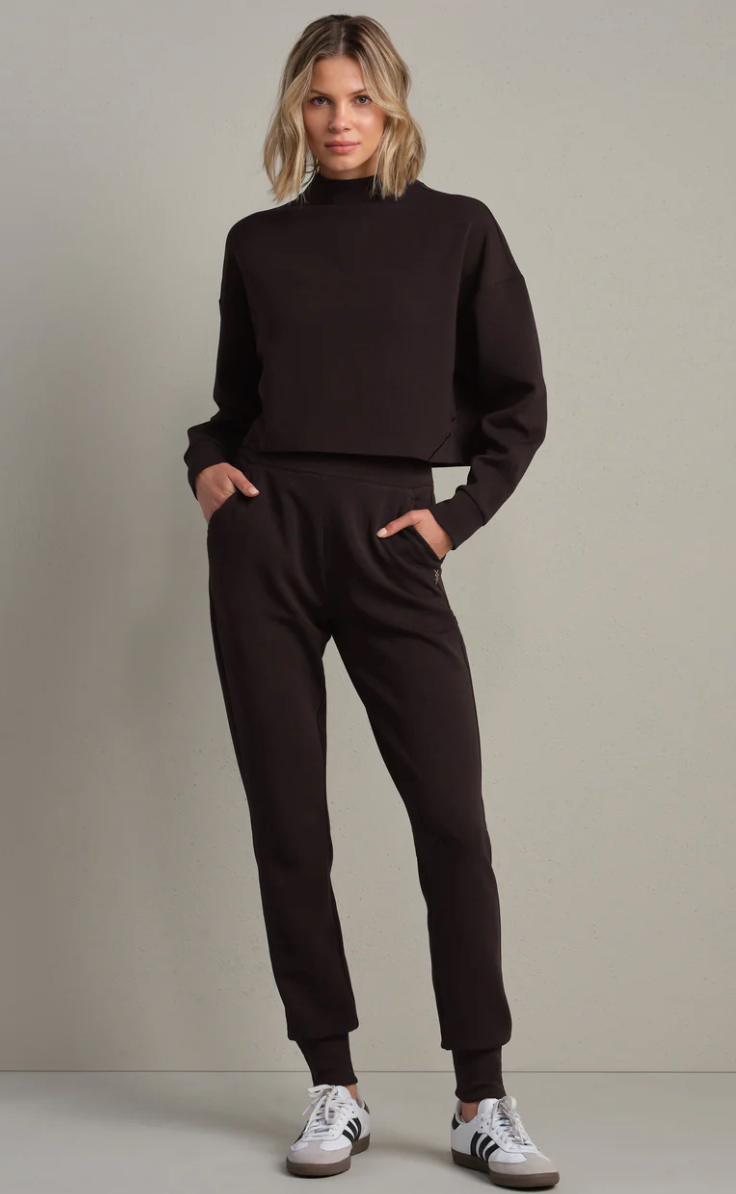 Dreamglow Cropped Mock Neck