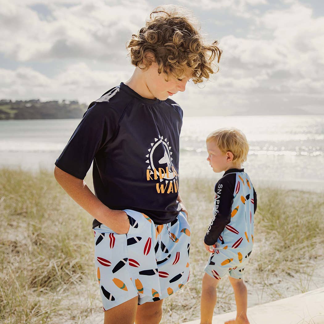 Retro Surf Volley Board Short