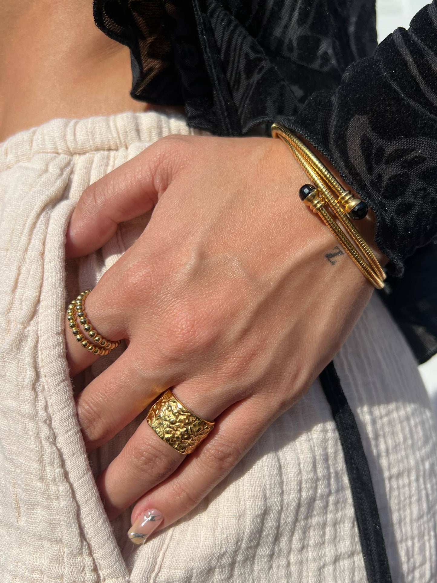 Jamelia Coil Wrap Bracelet