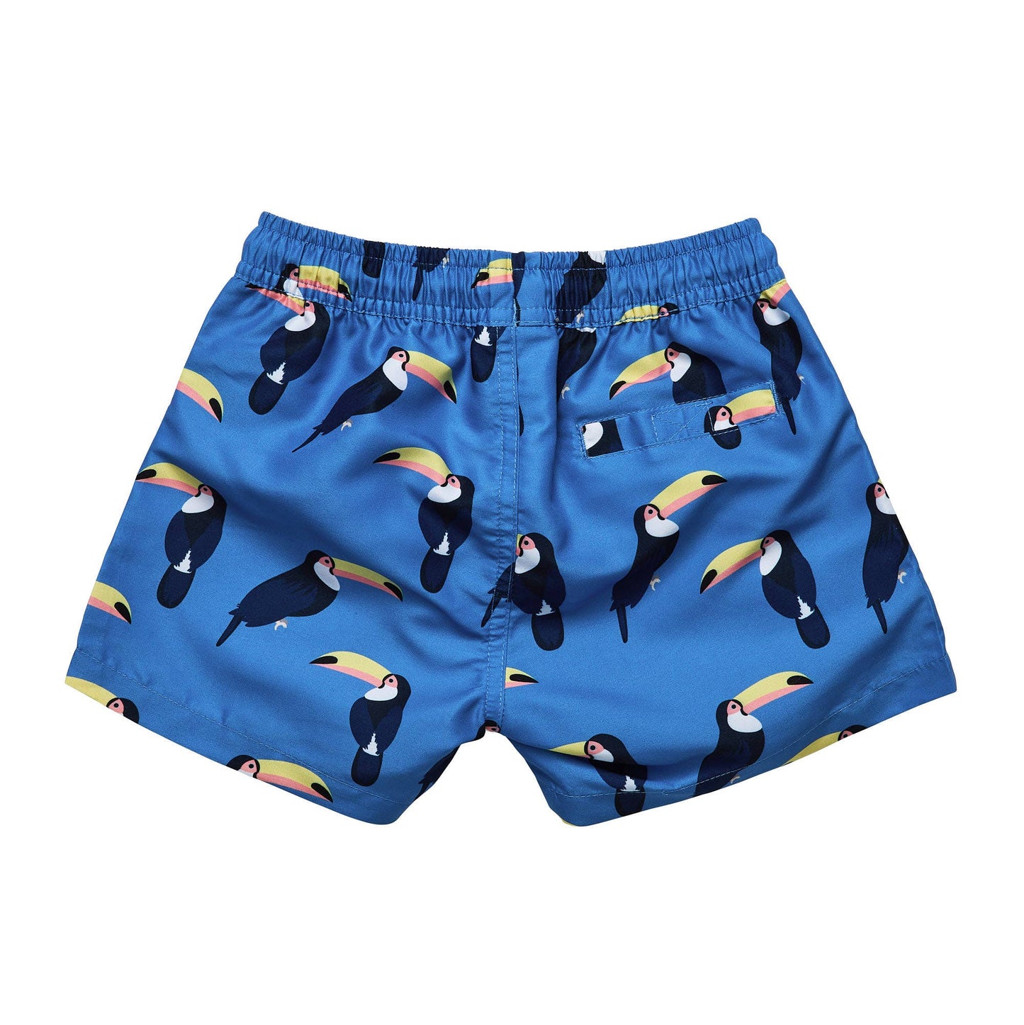 Moki Sea Blue Toucan Swim Trunk
