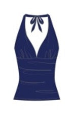 ig island halter tankini