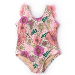 fringe back 1pc - retro blossom