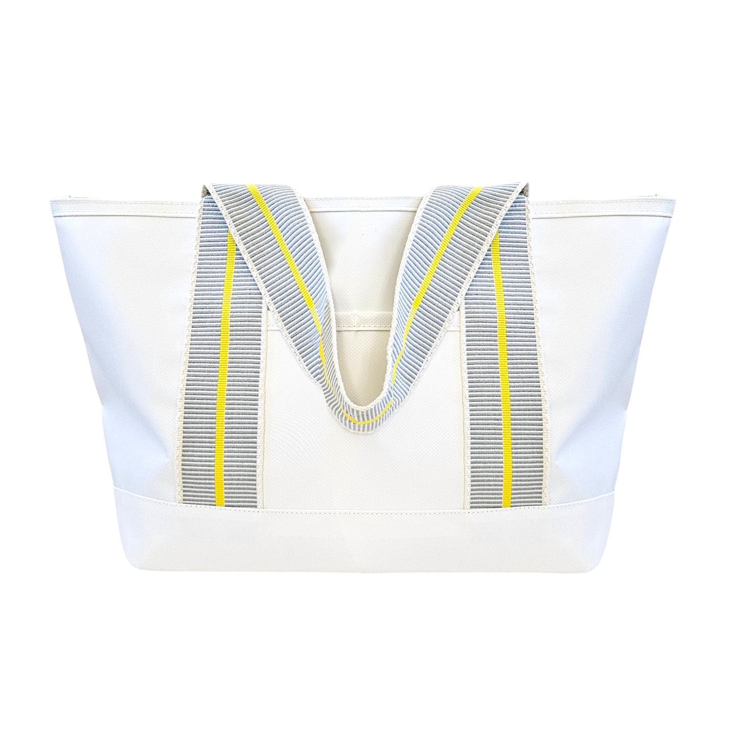 grey blue 2 cabana tote
