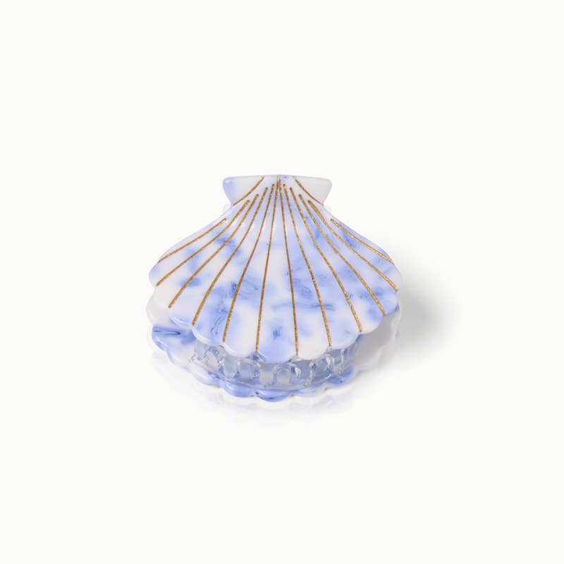 Shell hair clip Cloud