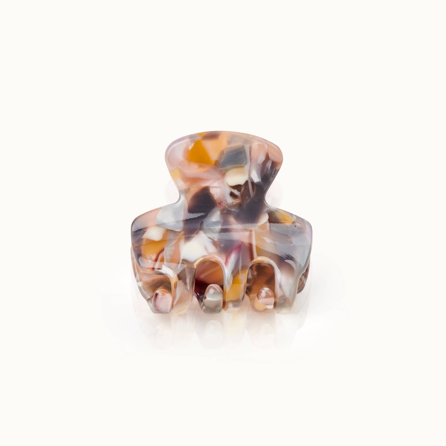 Hair clip Small Amber
