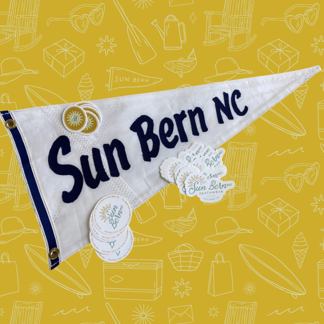 Di-Cut Sun Bern Sticker
