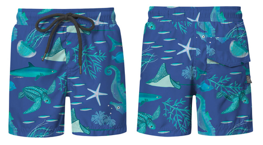 Boy’s Fiesta en el Mar Swim Shorts