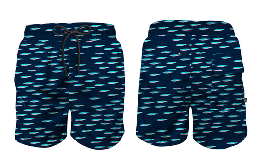 Men's Cardumen Deep Blue Swim Trunks