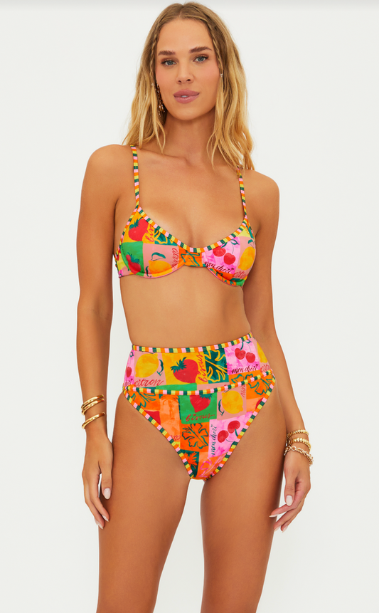 Carlotta Bikini Bottom- Fruits