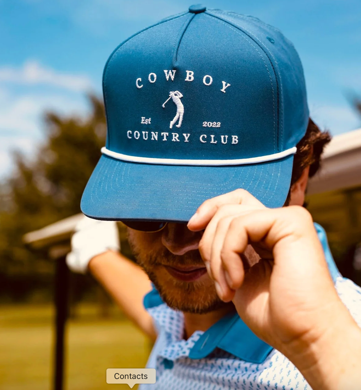 Golfer Roped Hat