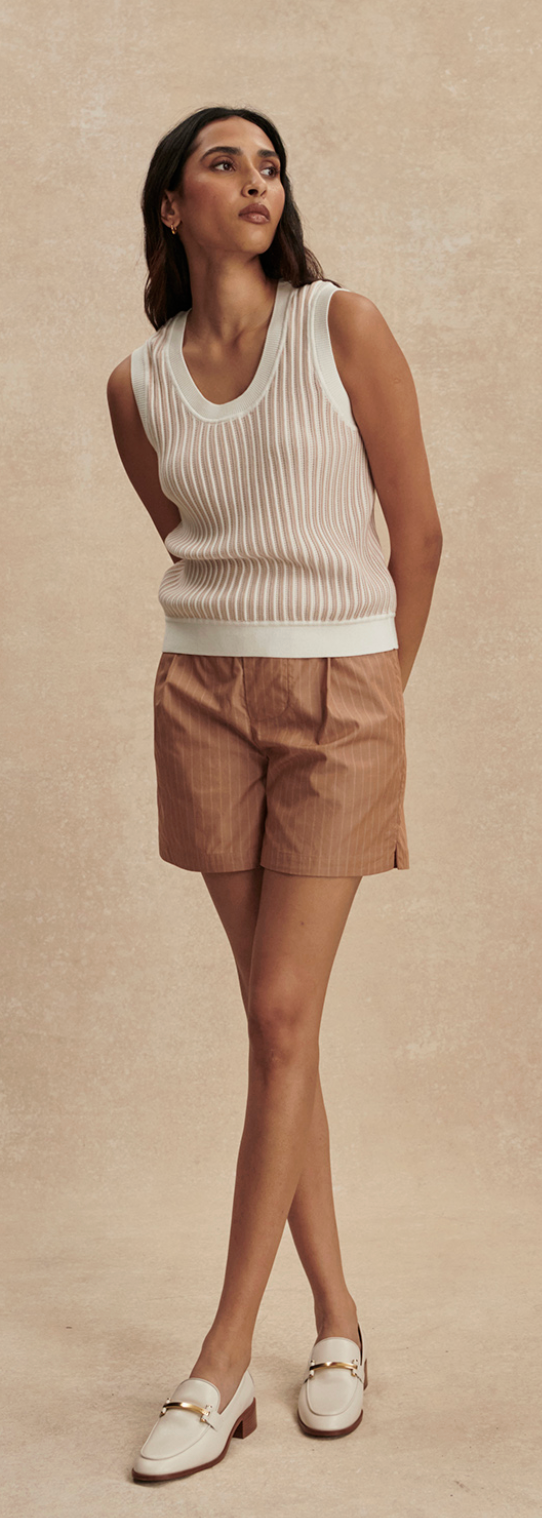 Aldcroft Stitch Knit Tank