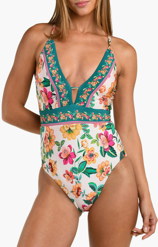 Zen Garden V Plunge One Piece