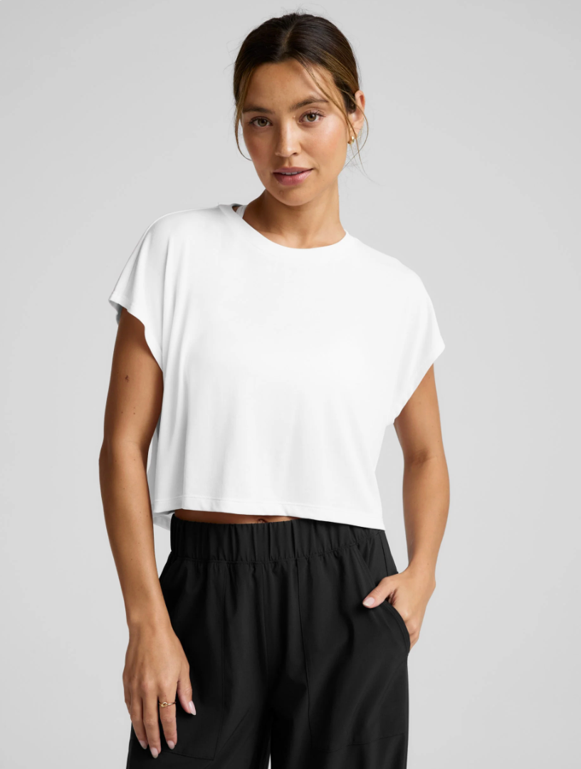 Studio Luxe Cropped Tee