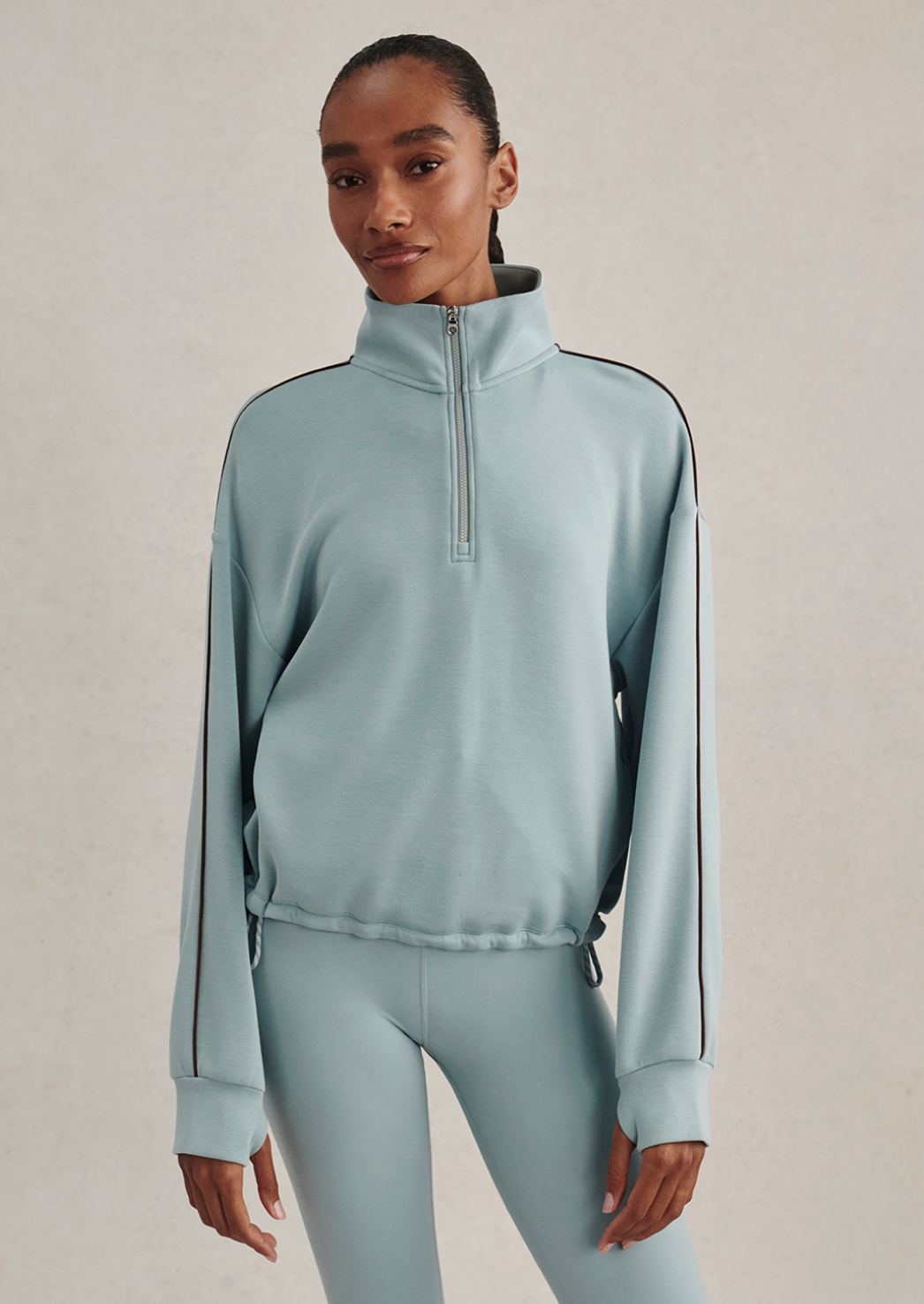 Sian Piped Half Zip