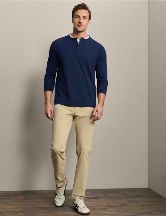 Waffle Tech Henley